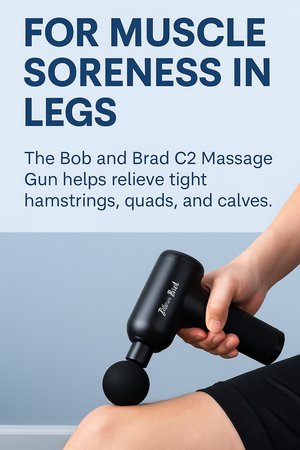 Sore Leg Muscles After a Workout? This Massage Gun Is My Secret Weapon