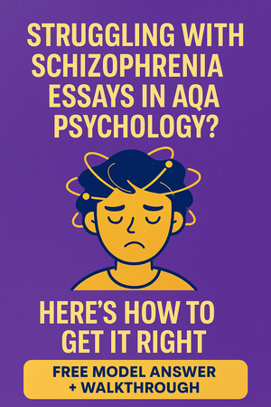 Struggling with Schizophrenia Essays in AQA Psychology? Here's How to Get It Right