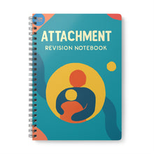 Load image into Gallery viewer, Attachment Revision Notebook — A5 Wirobound Softcover Spiral Notebook