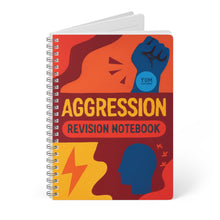 Load image into Gallery viewer, Aggression Revision A5 Notebook — Wirobound Softcover Study Journal