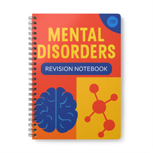 Load image into Gallery viewer, Mental Disorders Revision Notebook — A5 Wirobound Study Journal