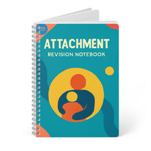 Load image into Gallery viewer, Attachment Revision Notebook — A5 Wirobound Softcover Spiral Notebook