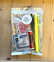 Load image into Gallery viewer, ULTIMATE Dance Teacher Survival Kit, Dance Choreographer Survival Kit, Dance Teacher Favors, Dance Competition Favors, Dance Teacher Gifts