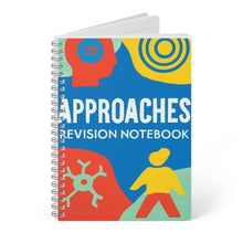 Load image into Gallery viewer, Approaches Revision A5 Notebook — Colorful Study Spiral Notebook