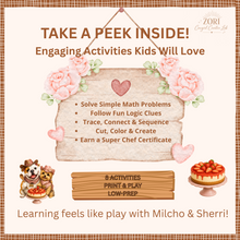 Load image into Gallery viewer, Cheesecake Cooking Activity Pack for Kids | Maths, Sequencing, Counting & Fine Motor Activities | Ages 4–8