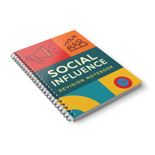Load image into Gallery viewer, Social Influence Revision Notebook — A5 Wirobound Study Journal