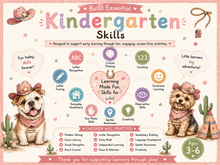 Load image into Gallery viewer, Kindergarten Activity Workbook | 14 Fun Preschool Learning Activities | Ages 3–6