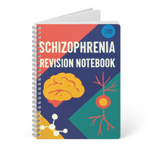 Load image into Gallery viewer, Schizophrenia Revision Notebook — A5 Wirobound Study Notebook