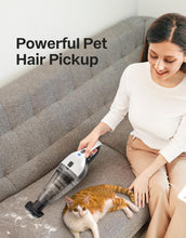 Load image into Gallery viewer, Handheld Vacuum Cleaner, Powerful Suction Portable Lightweight Hand Held Vacum Cordless with 25-30Mins Long Runtime Rechargeable Battery Quick Charge for Home Car Carpet Stairs Pet Hair Cleaning