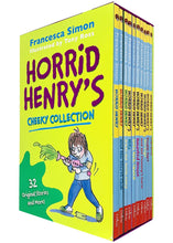 Load image into Gallery viewer, Horrid Henry's Cheeky Collection 10 Books Box Set by Francesca Simon (32 Original Stories and More!)