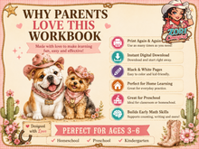 Load image into Gallery viewer, Numbers 1–10 Preschool Workbook | Counting, Tracing & Number Writing Activities | Ages 3–6