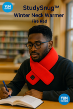Load image into Gallery viewer, StudySnug™ Heated Neck Warmer — Stay Warm in Cold Classrooms, Buses & Study Spaces