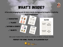 Load image into Gallery viewer, Storytelling Cards for Kids | Create 100+ Stories | Imagination & Language Game Ages 3–7
