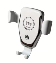 Load image into Gallery viewer, Wireless Car Charger Phone Holder: Gravity Induction Air Outlet Fast Charging Stand for iPhone, Samsung, Xiaomi
