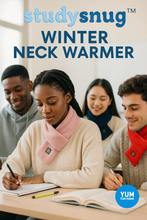 Load image into Gallery viewer, StudySnug™ Heated Neck Warmer — Stay Warm in Cold Classrooms, Buses & Study Spaces