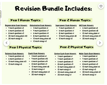 Load image into Gallery viewer, A-Level Geography Revision Bundle | Exam Question and Essay Plans | A* Grade Study Guide