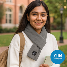 Load image into Gallery viewer, StudySnug™ Heated Neck Warmer — Stay Warm in Cold Classrooms, Buses & Study Spaces