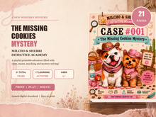 Load image into Gallery viewer, Detective Mystery Activity Pack Ages 4–7 | The Missing Cookies Mystery | 17 Logic, Clue & Puzzle Activities