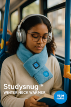 Load image into Gallery viewer, StudySnug™ Heated Neck Warmer — Stay Warm in Cold Classrooms, Buses & Study Spaces