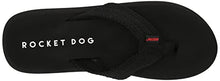 Load image into Gallery viewer, Rocket Dog Women's Sunset Flip Flops, Black, 8 UK