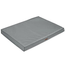 Load image into Gallery viewer, Lesure Waterproof Dog Bed Large - Outdoor Dog Crate Mattress with Removable Oxford Washable Fabric Cover, Orthopedic Pillow for Travel Outside, Grey, 91x69x7.6cm