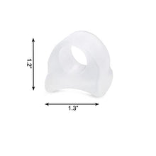 Load image into Gallery viewer, 4pcs Soft and Gentle Clear Gel Toe Separators for Overlapping Toes Bunions Big Toe Alignment Corrector and Spacer - Large