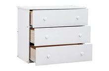 Load image into Gallery viewer, 3FT Pine Wood Frame, Multiple Functions Children Bed with Three Drawers/Desk/Storage Shelves Loft Bed with Metal Accessories, MDF Boards, 190x90cm, 2021 New【UK in Stock】 (White)
