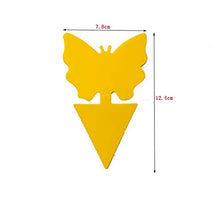 Load image into Gallery viewer, Coocnh 12 Pack Sticky Fruit Fly and Fungus Gnat Trap Yellow Sticky Bug Insect Killer for Indoor and Outdoor