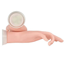 Load image into Gallery viewer, Manicure Practice Hands & Fingers Nail Hand Practice Model Flexible Movable Soft Plastic Hand for Fake Nail Art Starter Training (Brown)