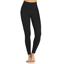 Load image into Gallery viewer, ACTINPUT Black Leggings for Women Soft High Waisted Tummy Control Leggings Sports Workout Gym Running Yoga Pants(1pc Black,L-XL)