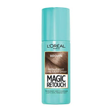 Load image into Gallery viewer, L'Oréal Magic Retouch Instant Root Concealer Spray, Ideal for Touching Up Grey Root Regrowth, 75 ml, Colour: Brown