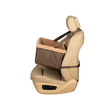 Load image into Gallery viewer, PetSafe Happy Ride Booster Seat - Dog Booster Seat for Cars, Trucks and 4X4s - Easy-to-Adjust Strap - Durable Fleece Liner is Machine-washable and Easy to Clean - Brown - Up To 5.4 kg