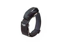 Load image into Gallery viewer, Julius-K9 Colour and Gray Collar with Handle, Safety Lock and Interchangeable Patch, 40 mm (38-53 cm), Black-Gray