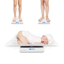 Load image into Gallery viewer, Baby Scale,Baby Weighing Scale,Baby Scale Digital,Pet Scale,Infant Scale with Hold Function,Blue Backlight, Weight(Max: 220 Pound) and Height Track (Max: 24inch)