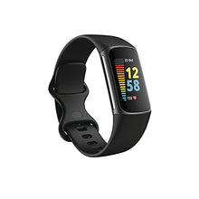 Load image into Gallery viewer, Fitbit Charge 5 Activity Tracker with 6-months Premium Membership Included, up to 7 days battery life and Daily Readiness Score,Graphite/Black