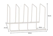 Load image into Gallery viewer, simplywire - Baking Tray & Chopping Board Rack - Pan Storage - Kitchen Cupboard Organiser - Black