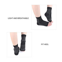 Load image into Gallery viewer, 4 Pairs Dr Sock Soothers Socks Vita Wear Copper Infused Magnetic Foot Support Compression Sock, Yoga Ankle Sports Socks Fitness Sprain Protection Tools (S/M)