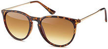 Load image into Gallery viewer, Vintage sunglasses in 60s style with trendy gold-coloured metal arms Panto - retro glasses - - One size