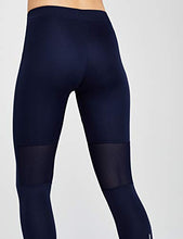 Load image into Gallery viewer, Amazon Brand - AURIQUE Women's Petite Sports Leggings, Blue (Navy), 12, Label:M