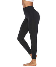 Load image into Gallery viewer, Yaavii Women Yoga Leggings Seamless High Waisted Tummy Control Yoga Pants for Gym Running Workout, S, Black-1