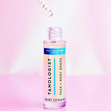 Load image into Gallery viewer, Tanologist Fake Tan Drops Medium (30 ml) Add Self Tanning Drops to Skin Care For Sensitive Skin Dermatologist Approved Clean Ingredients & Vegan