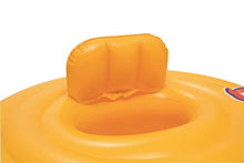 Load image into Gallery viewer, Bestway Baby Swim Safe Seat (Step A) Learn to Swim Round Inflatable, Yellow, 0-12 Months