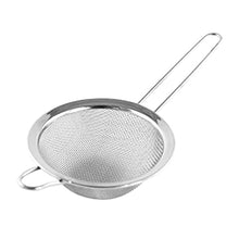 Load image into Gallery viewer, Grids London Ltd 7cm Tea Strainer Fine Mesh Stainless Steel SMALL SEIVE Hooked End Filter Infuser Colander Drainer