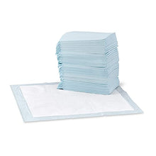 Load image into Gallery viewer, Amazon Basics Dog and Puppy Training Pads, Leakproof, 5-Layer Design with Quick-Dry Surface, Regular, Pack of 100