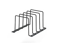 Load image into Gallery viewer, simplywire - Baking Tray & Chopping Board Rack - Pan Storage - Kitchen Cupboard Organiser - Black