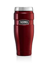 Load image into Gallery viewer, Thermos 101535 Stainless King Travel Tumbler, Red, 470 ml