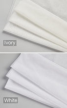 Load image into Gallery viewer, BEAUTELICATE Wedding Bridal Veil Cut Edge with Comb 1 Tier Fingertip&Cathedral Length, Fingertip Length 39 inches, Ivory