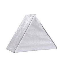 Load image into Gallery viewer, FUTUREYUN 2-in-1 Cat Cave Bed with Scratching Post Triangular Cat Cave,Fully Collapsible Cat House/Caves Condo Indoor/Outdoor (Gray)