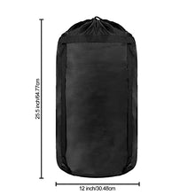 Load image into Gallery viewer, YINXN 46L Compression Stuff Sack for Sleeping bag, Lightweight Waterproof Compact Nylon Stuff Sack Storage bag for Camping, Hiking, Travelling, Backpacking