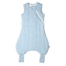 Load image into Gallery viewer, Tommee Tippee Baby Sleep Bag with Legs, The Original Grobag Steppee, Baby Romper Suit, Soft Cotton-Rich Fabric, 18-36m, 2.5 Tog, Blue Marl